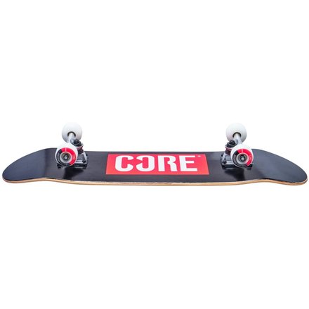 CORE C2 Complete Skateboard Komplettboard Stamp Black-Red 7.75