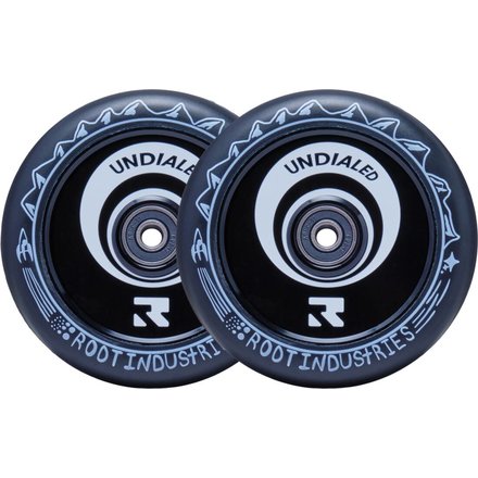 Root Industries Air Stunt Scooter Rollen Undialed 2er Pack Schwarz/PU Schwarz 110mm