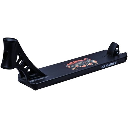 Chubby Loco Stunt Scooter Deck Serpent Black 49.5cm