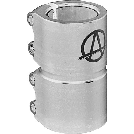 Apex V3 Stunt Scooter SCS Clamp Klemme Silber