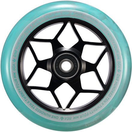 Blunt Diamond Stunt Scooter Wheel Rad 110 mm Smoke Teal