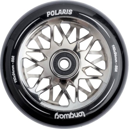 Longway Polaris Stunt Scooter Rolle Wheel 110 mm Silver