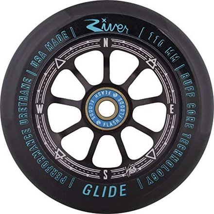 River Wheel Stunt-Scooter Rolle 110mm Kevin Austin Runaway Schwarz/Pu Schwarz