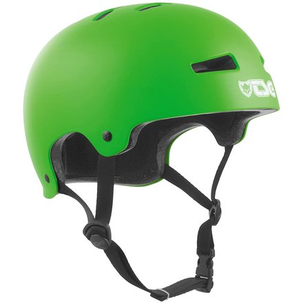 TSG Helm Evolution Solid Color, Satin Lime Green, S/M