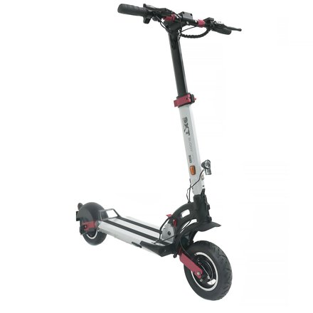 SXT Buddy PRO eKFV High End Elektroscooter mit 500W und Straenzulassung silber