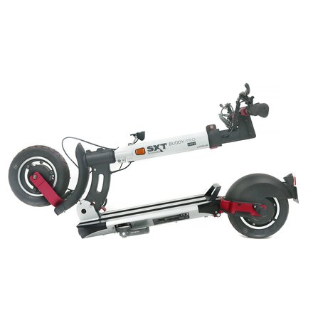 SXT Buddy PRO eKFV High End Elektroscooter mit 500W und Straenzulassung silber