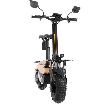 SXT Monster EEC Offroadscooter mit XXL Ballonreifen und 2000W brstenlosem Motor mit Straenzulassung 48V 12Ah (Blei)