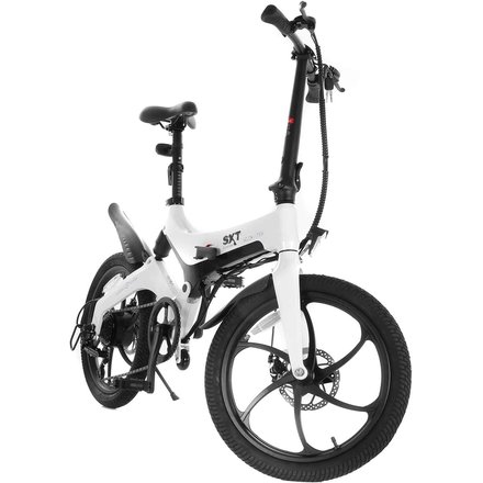 SXT Velox MAX faltbares Pedelec mit Magnesiumrahmen weiss